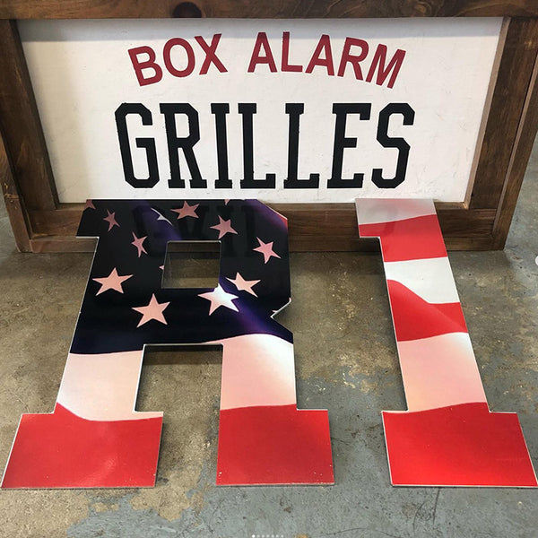 Custom Grille Numbers Box Alarm Grilles