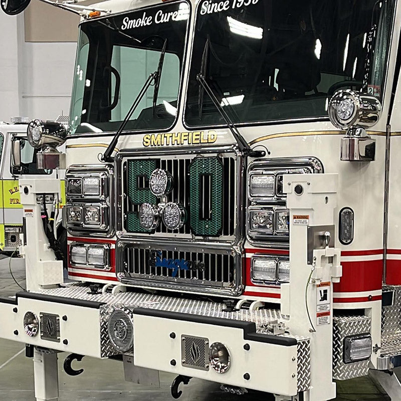 Expandable Metal Grille Numbers - Two Digits